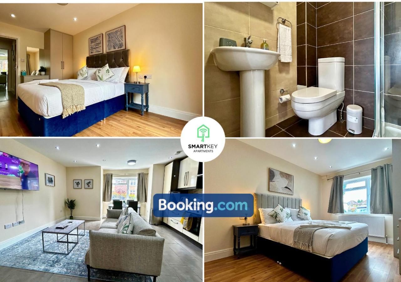 Modern 2 Bed 2 Bath Apartment Free Parking Watford  Eksteriør bilde